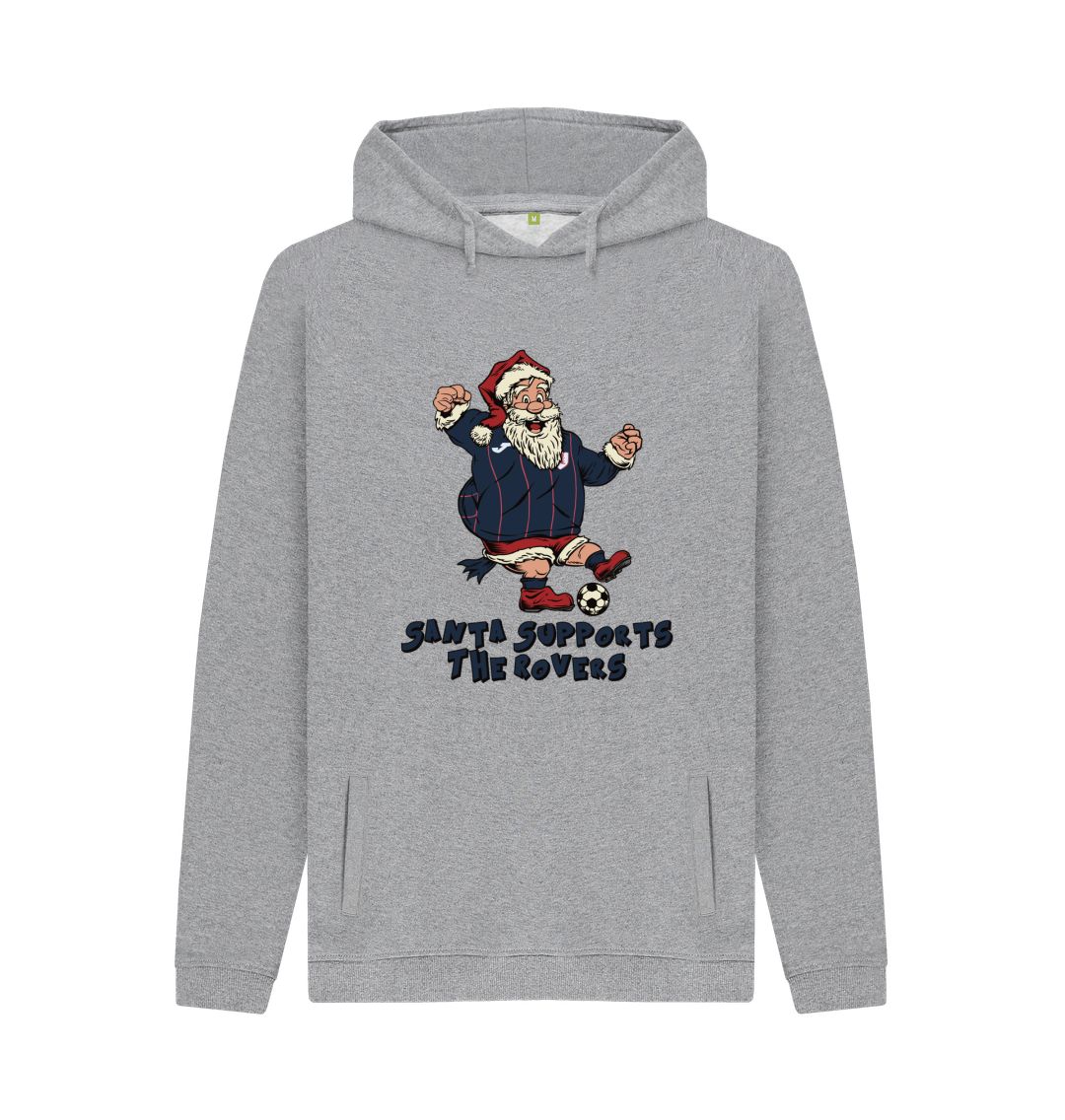 Light Heather Raith Rovers Men's Santa Hoody