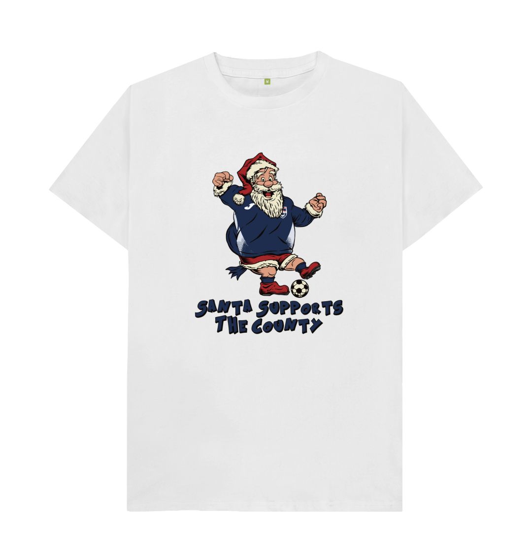 White Ross County Men's Santa T-shirt