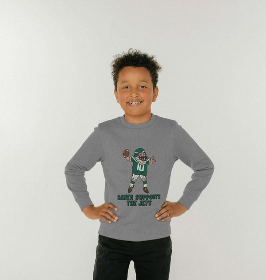 New York Jets Kids Santa Jumper