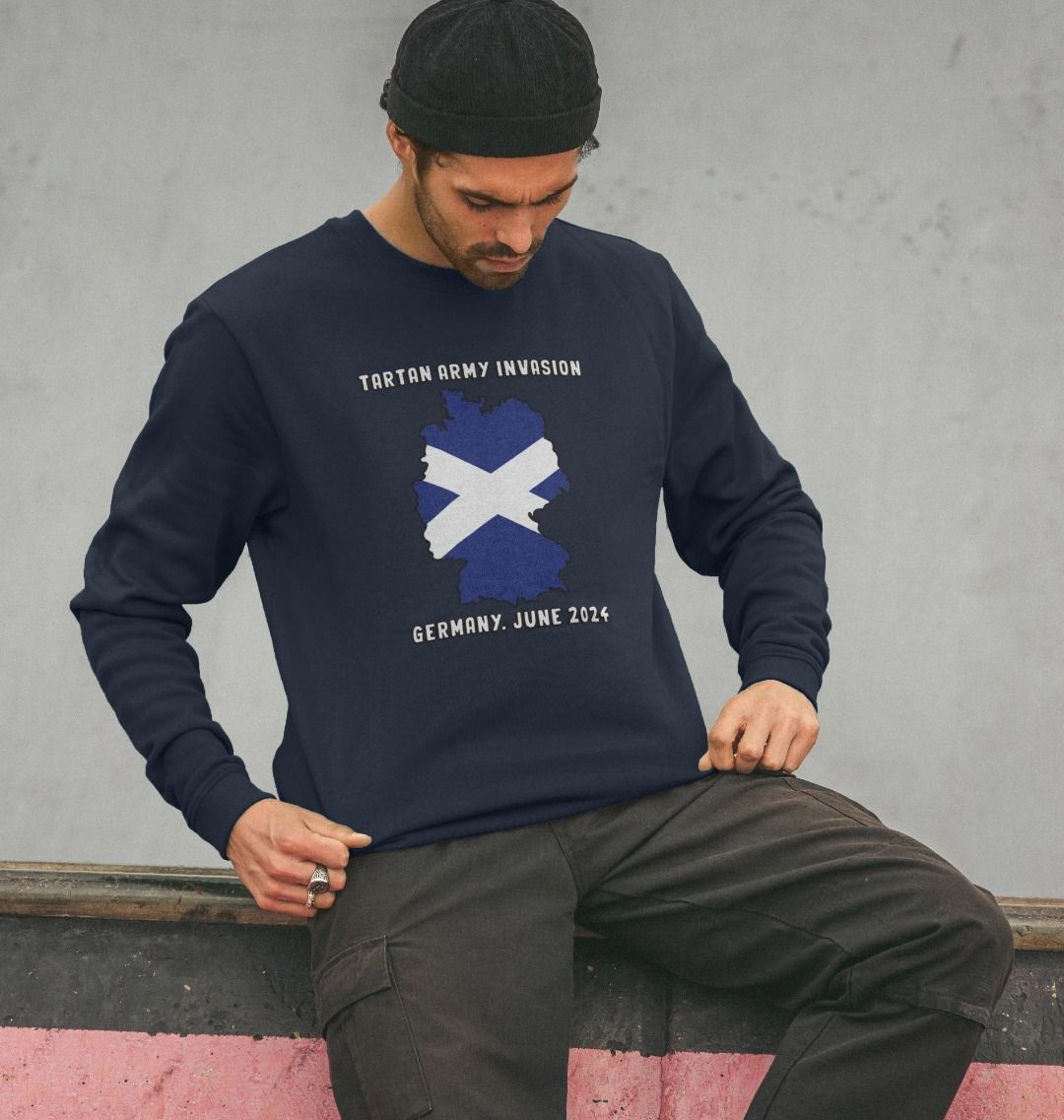 Scotland Euro 2024 Tartan Army Jumper