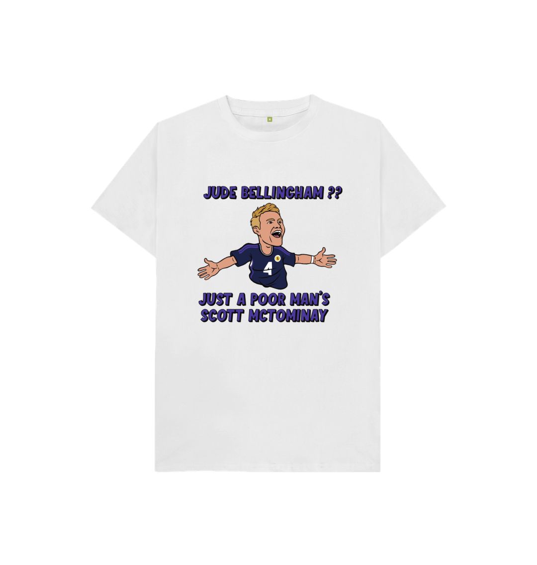 White Scotland Euro 2024 Kid's T-shirt McTominay