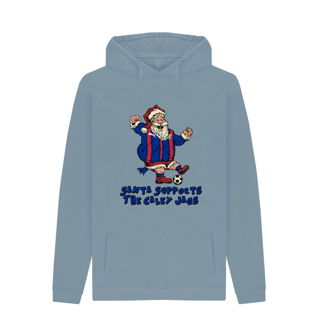 Stone Blue Inverness Men's Santa Hoody